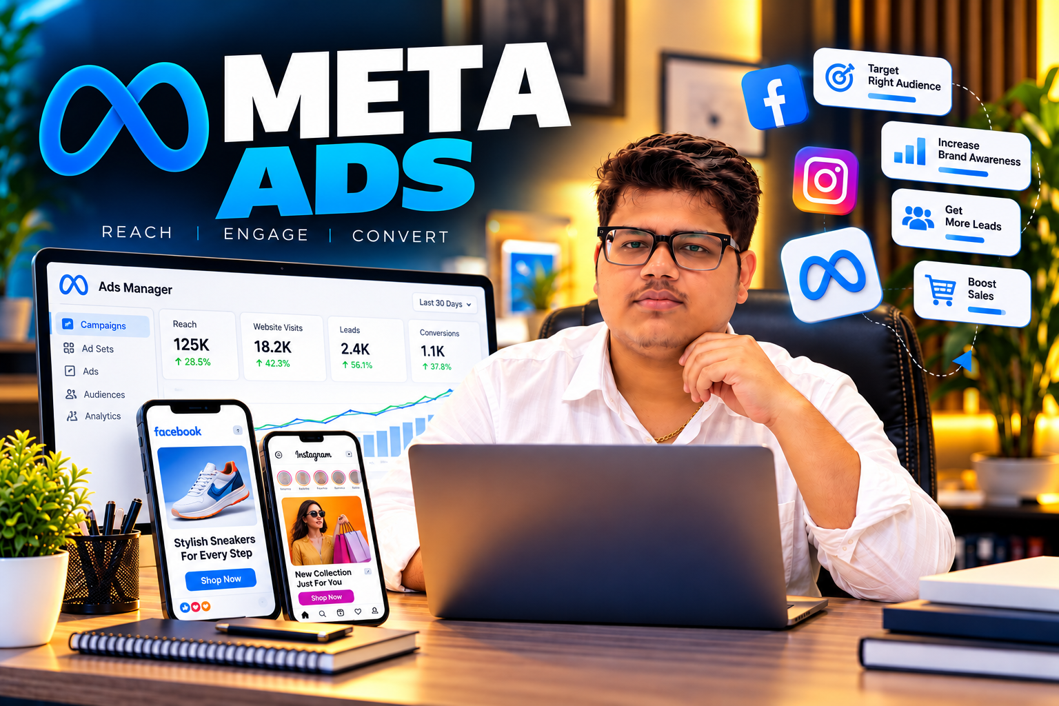 Meta Ads Campaign Services by Digital Bebsha